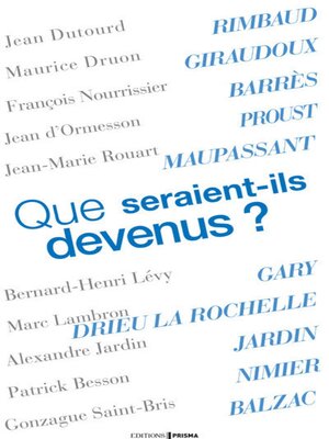 cover image of Que seraient-ils devenus ?